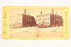 1880s Stereoview Photo 7x3½" - Old Ladies' Home in Salem Massachusetts V22