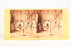 Early 1900s Stereoview Photo - Gallery of Statues Vatican Museum Rome Italy V29