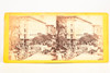 1865 Stereoview Photo - Fulton St. NYC Showing Ruins of Barnum's Museum V23