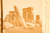 1860s Stereoview Albumen Photo 6¾x3⅜" Stonehenge Salisbury Wiltshire England V25