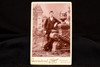 1890s Cabinet Card 4¼x6½ Photo - Gentleman in Stylized Studio Setting V26