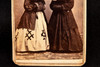 1870s CDV Carte-de-visite Photo 2⅜x4" - Women in Matching Victorian Fashion V22