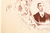 Turn of the Century Happy New Year CDV Photo - Clarence V. Shuttleworth NJ V27