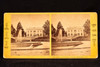 White House Washington DC Stereoview Photo - Original East Front View 1870s V27
