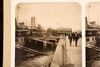 1900s New York Battery Place Harbor Stereoview Photo Steamship Dock V25