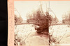 Niagara Falls 3 Sister Islands Mammoth Stereoview Photo People Bridge 1880s V28