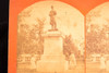 Worcester MA Civil War Soldiers Monument Mammoth Stereoview Photo 1870s V26
