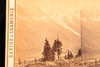 Mont Blanc & Chamonix Valley from La Flégère Alpine Stereoview Photo 1870s V22