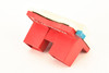 GAF View-Master Red & White 3-Dimension Stereo Viewer with 6 Reels V27
