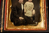 Daguerreotype Photo of Mother & Young Child 1⁄6 Plate Pinwheel Wood Case V26