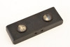 Antique All Metal Folding Pocket 3x7cm Stereo Viewer with 9 Cards V23