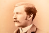 Late 1800s Christian Bale Lookalike Cabinet Card Photo The Prestige Portrait V25
