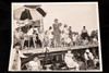 1954 Press Photo - Stage with Trophies and Clown Maryland Truck Rodeo 10x8" V29