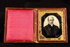 Daguerreotype Photo of Distinguished Gentleman with Hand Tinting 1/6 Plate V24