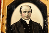 Daguerreotype Photo of Distinguished Gentleman with Hand Tinting 1/6 Plate V24