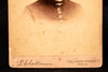 Late 1800s Cabinet Card - UNCANNY Maisie Williams / Arya Stark Lookalike V25
