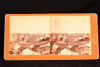 Malden Massachusetts Stereoview Photo Card - E.C. Swain Town View 1870s V22