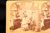 1872 F.G. Weller Stereoview A Pleasant Hour No. 344 Victorian Genre Photo V21