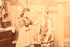 1872 F.G. Weller Stereoview A Pleasant Hour No. 344 Victorian Genre Photo V21