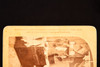 1872 F.G. Weller Stereoview A Pleasant Hour No. 344 Victorian Genre Photo V21