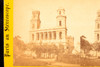 Stereoview Photo Saint-Sulpice Church Paris France Antique French View 6¾×3½ V27