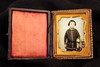 Daguerreotype Portrait of Young Child Ninth Plate in Case Antique Photo V21