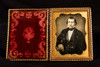 Daguerreotype Photo 1/4 Plate Intense Young Gentleman Portrait in Full Case V27