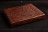 Daguerreotype Photo 1/6 Plate Stern Bonneted Lady Seated with Books Full Case