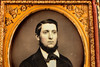 Daguerreotype Photo 1/6th Plate Handsome Young Gentleman Chin Curtain Beard V25