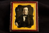 Daguerreotype Portrait of Dapper Gentleman with Sideburns 1/6th Plate Photo V23