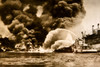 Wilmington California Tanker Markay Explosion Fire 1947 AP Wire Photo V38
