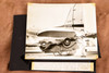 1947 St. Paul Airport Freak Storm Damage AP Wirephoto Plane Overturns Car V36