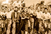 Yugoslavia Youth Railroad Workers Celebrate Shock Worker Honor 1947 AP Photo V38