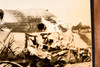 1947 AP Wirephoto Teen Misses Death by Seconds United DC-4 Crash Photo V38