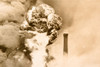 Montreal Soap Plant Explosion AP Wire Photo Atomic Mushroom Bubble 1947 V30