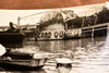 1947 AP Wirephoto Island Queen Disaster Recovery Monongahela River Victim V31
