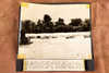1947 AP Wirephoto Dallas Texas Flood Marooned Automobiles Hurricane Rain V39