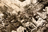 Sharon PA Tornado Damage Aerial View 1947 AP Wirephoto Press Photo V35