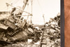 1947 Texas City Disaster Wilson B Keene Wreck Ship Damage AP Wire Photo V36