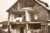 Sharon Pennsylvania Tornado Damaged House Doll House 1947 AP Wire Photo V30
