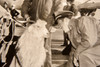Navy Football Team Goat Mascot Arrives Alameda California 1947 AP Wire Photo V30