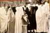 Veiled Pathan Women Voting India Partition Referendum AP Wire Photo 1947 V38