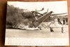 Floyd Bennett Field New York Helicopter Crash Fire AP Wire Photo 1947 V38