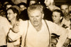 Poison Victim's Father Preaches Faith Hall Station GA 1947 AP Wire Photo V30