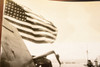 USS Leyte US Sailors View Turkish Cruiser Yavuz 1947 AP Wire Photo V34