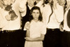 Snake Handling Worship Harlan KY Holiness Church 1947 AP Wire Photo V39