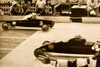 Akron Ohio Soap Box Derby Finish Kenny Holmboe 1947 AP Wire Photo V32