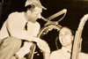 1947 Jimmy De Santo Thompson Trophy Pilot Air Race Cleveland AP Wire Photo V35