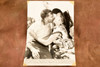 1947 Indianapolis 500 Winner Mauri Rose Kissed by Carol Landis AP Wire Photo V33