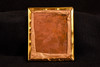 Daguerreotype Photo Bearded Gentleman with Books Bow Tie 1/6 Plate 1850s V38